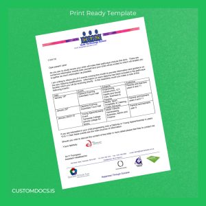 custom UK Hyde Technology School Diploma Letter Template File Preview - CustomDocs