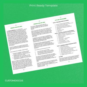 custom UK NEBOSH National Diploma in Occupational Safety and Health File Preview - CustomDocs