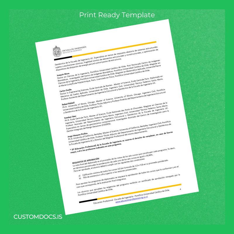 Custom USA Pontificia Universidad Católica de Chile Diploma in Geotechnical Engineering page 4 File Preview - CustomDocs